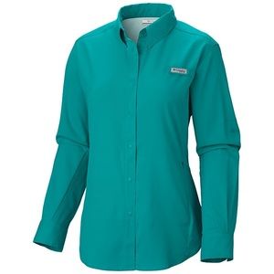 Columbia Women’s PFG Long-sleeve Shirt, Medium